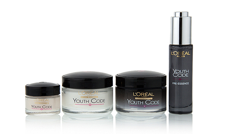 Pack of 4 LOreal Paris Youth Code Experience